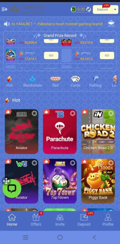 y444 game apk download